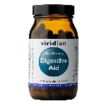 Viridian High Potency Digestive Aid Enzymy, betain, zázvor a máta 90 kapslí 