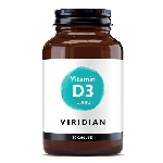 Viridian Vitamin D3 1000iu 90 kapslí