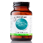 Viridian Ashwagandha Extract Organic Indický ženšen 60 kapslí