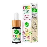 Zelená země CBD kapky s ovocnou příchutí 5 procent 10 ml