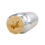 Pandoo Nerezová termoska s bambusovým víčkem 350 ml