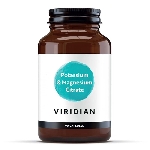 Viridian Potassium Magnesium Citrate Draslík a hořčík 90 kapslí