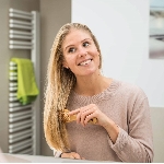 Pandoo Bambusový kartáč na vlasy s přírodními štětinami poškozený obal