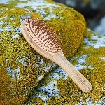 Pandoo Bambusový kartáč na vlasy s přírodními štětinami poškozený obal