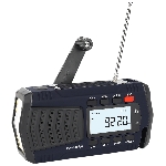 POWERplus Maki Solární LED svítilna s dynamem, FM rádiem a powebankou