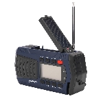 POWERplus Maki Solární LED svítilna s dynamem, FM rádiem a powebankou