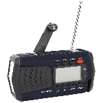 POWERplus Maki Solární LED svítilna s dynamem, FM rádiem a powebankou