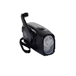 POWERplus Coyote Solární LED svítilna s dynamem, FM rádiem a powebankou 3v1