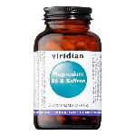 Viridian Magnesium B6 a Saffron Hořčík, vitamín B6 a šafrán 60 kapslí