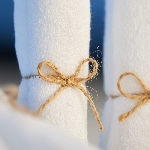 Pandoo Bambusová žínka 25 x 25 cm sada 6 ks bez obalu