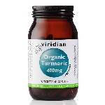 Viridian Turmeric 400mg Organic Kurkuma 90 kapslí
