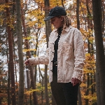 Pandoo Nerezová termoska s bambusovým víčkem 1000 ml