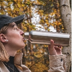 Pandoo Nerezová termoska s bambusovým víčkem 1000 ml