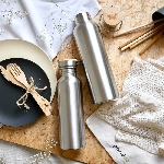 Pandoo Nerezová termoska s bambusovým víčkem 1000 ml