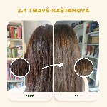 Emblica Přírodní rostlinná barva na vlasy 3.4 tmavě kaštanová BIO 100 g