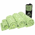 Pandoo Rychleschnoucí osuška s bambusovými vlákny s aktivním uhlím zelená M