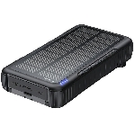 POWERplus Rhebock Solární powerbanka s dynamem a LED světlem