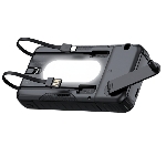 POWERplus Rhebock Solární powerbanka s dynamem a LED světlem