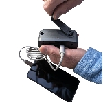 POWERplus Rhebock Solární powerbanka s dynamem a LED světlem