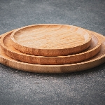 Pandoo Bambusový talíř 30 cm