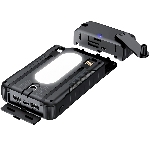 POWERplus Rhebock Solární powerbanka s dynamem a LED světlem