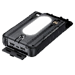 POWERplus Rhebock Solární powerbanka s dynamem a LED světlem