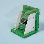 ochranná klapka k dřevěným čmelínům zelená