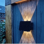 POWERplus Weasel Solární nástěnné osvětlení 4 LED 