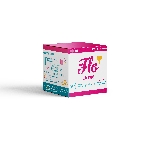 FLO Ultra tenké menstruační vložky z bio bambusu s křidélky 16 ks denních