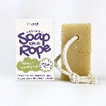 Friendly Soap přírodní mýdlo citronová tráva a konopí na šnůrce 125 g