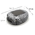 POWERplus Cricket Solární osvětlení ve tvaru kamene