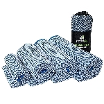 Pandoo Rychleschnoucí osuška s bambusovými vlákny s aktivním uhlím modrá M