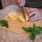 Pandoo Bambusové kuchyňské prkénko 28 x 22 cm