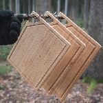 Pandoo Bambusové kuchyňské prkénko 28 x 22 cm