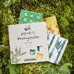 Pandoo Opakovaně použitelný obal s včelím voskem 3 ks