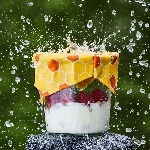 Pandoo Opakovaně použitelný obal s včelím voskem 3 ks