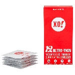 XO Kondom z přírodního latexu Ultra thin 12 ks