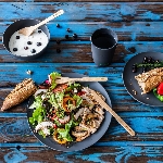 Pandoo Bambusová vidlička sada 5 ks