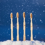 Pandoo Bambusový kartáček Medium Soft 1 ks