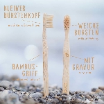 Pandoo Bambusový kartáček Medium Soft 1 ks