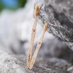 Pandoo Bambusový kartáček Medium Soft 1 ks