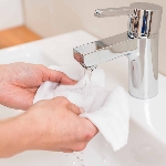 Pandoo Bambusová žínka 25 x 25 cm sada 6 ks