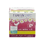 Natracare Menstruační vložky Ultra Extra Normal s křidélky 12 ks