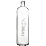 Drink it Skleněná láhev s neoprénovým obalem Pinky 700ml