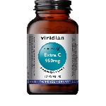 Viridian Extra C 950mg Vitamín C 950mg 120 kapslí