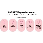 Ovonex Magnesium water Raspberry Hořčík malina 100 ml