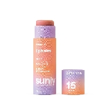 Attitude Tónovaný minerální ochranný balzám na rty SPF 15 s vůní kokosu 8,5g