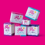 FLO Ultra tenké menstruační vložky z bio bambusu s křidélky 16 ks denních