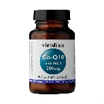 Viridian Co enzym Q10 with MCT 200mg Koenzym Q10 30 kapslí