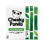 Cheeky Panda Jednorázové bambusové kuchyňské utěrky bílé 2 vrstvé balení 2 ks